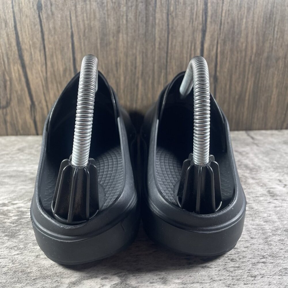 OOFOS Black Slip-On Women's Clog Mules - Picture 6 of 10